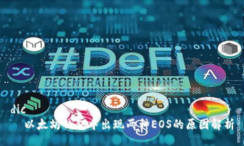 dic
  以太坊钱包中出现两种EOS的原因解析